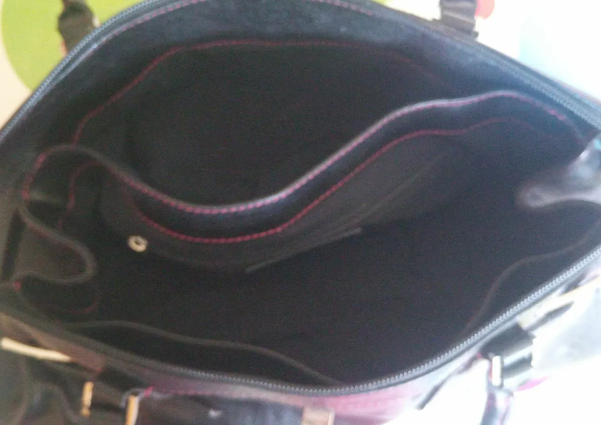 Real Leather Handbag - Image 3
