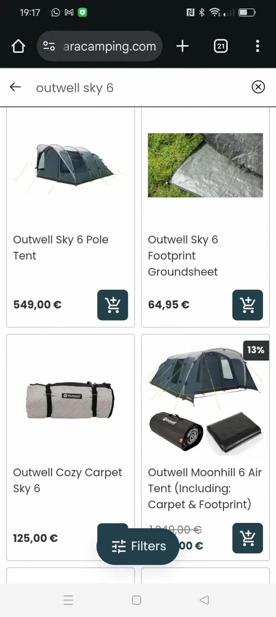 6 man poled family tent - Image 2