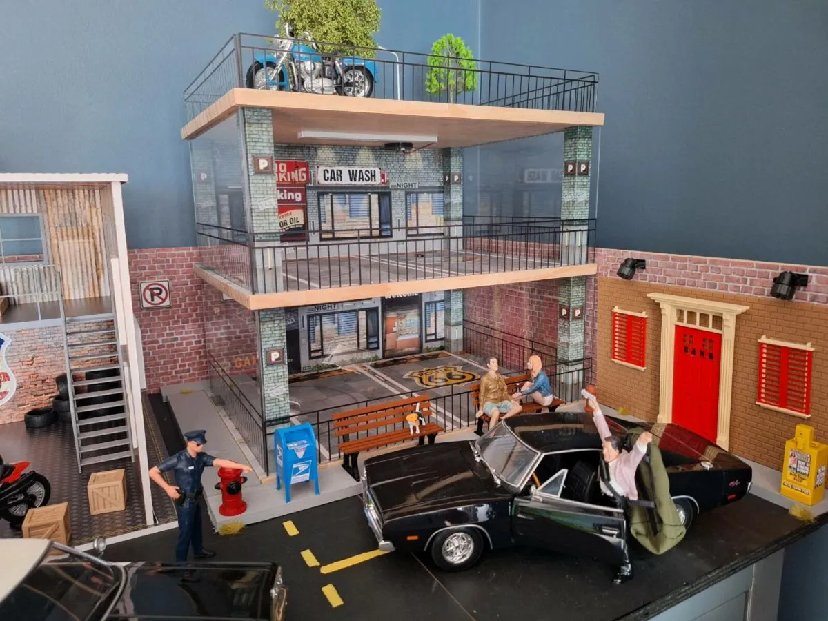 1:18 scale1970s American Diorama - Image 4