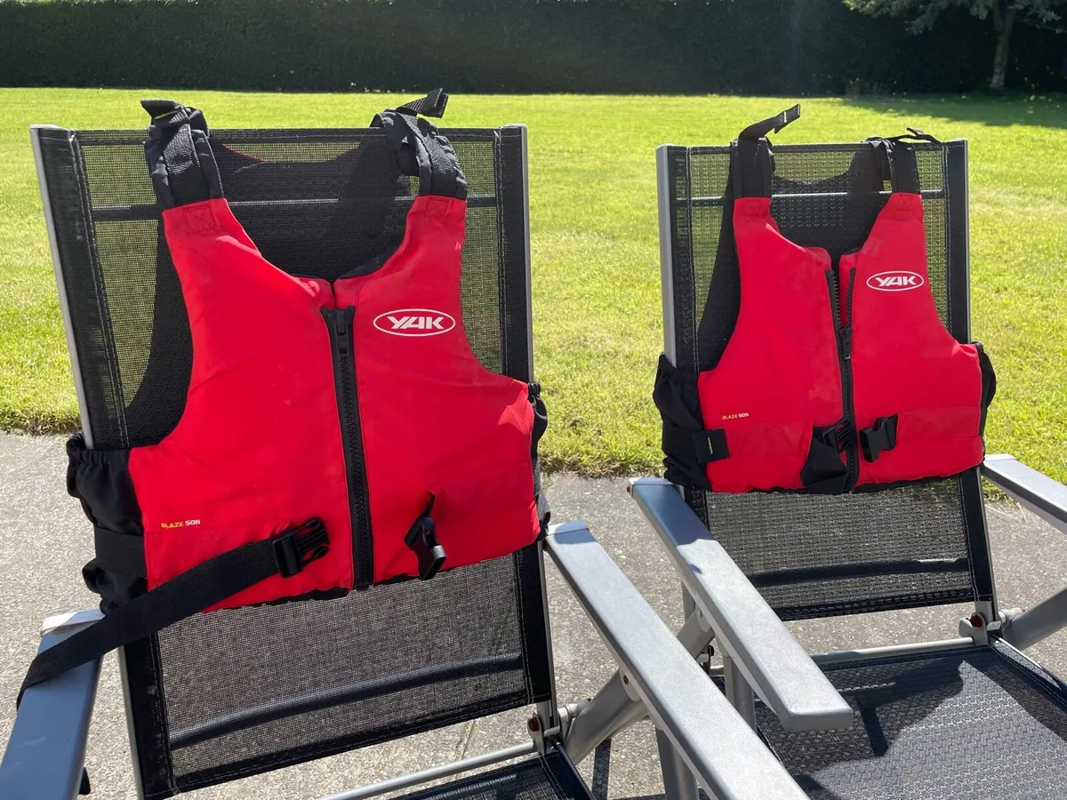 Yak Life jackets x2 - Image 1