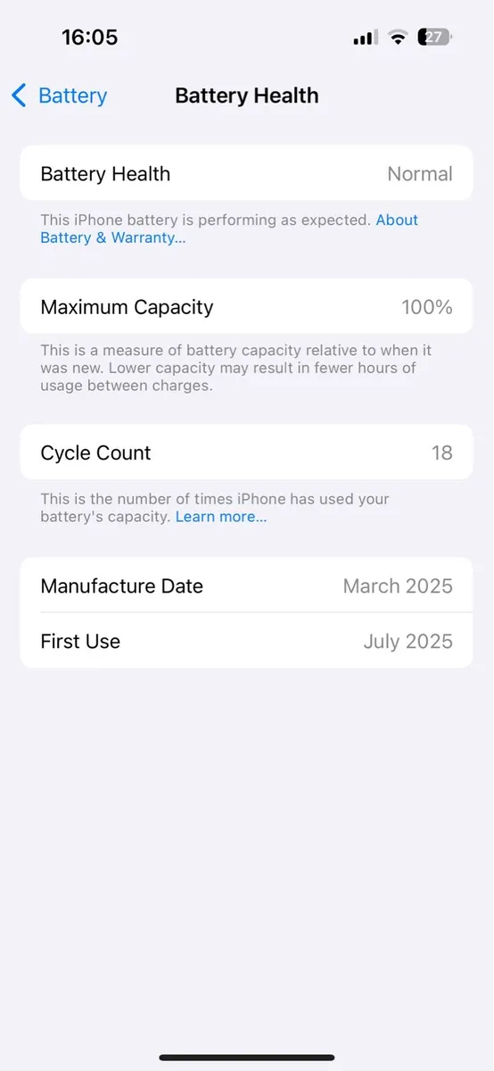 Blue iPhone 15 Pro 128gb (Read Description) - Image 1