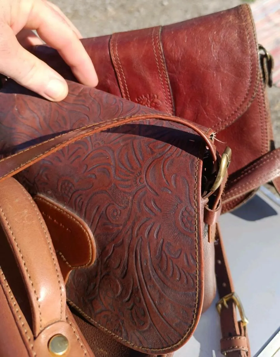 Vintage Leather Bags - Image 2