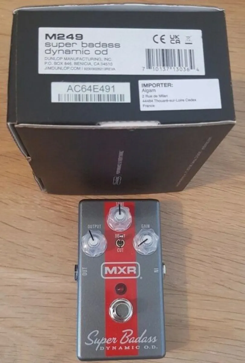 MXR Super Badass Dynamic Overdrive - Image 1