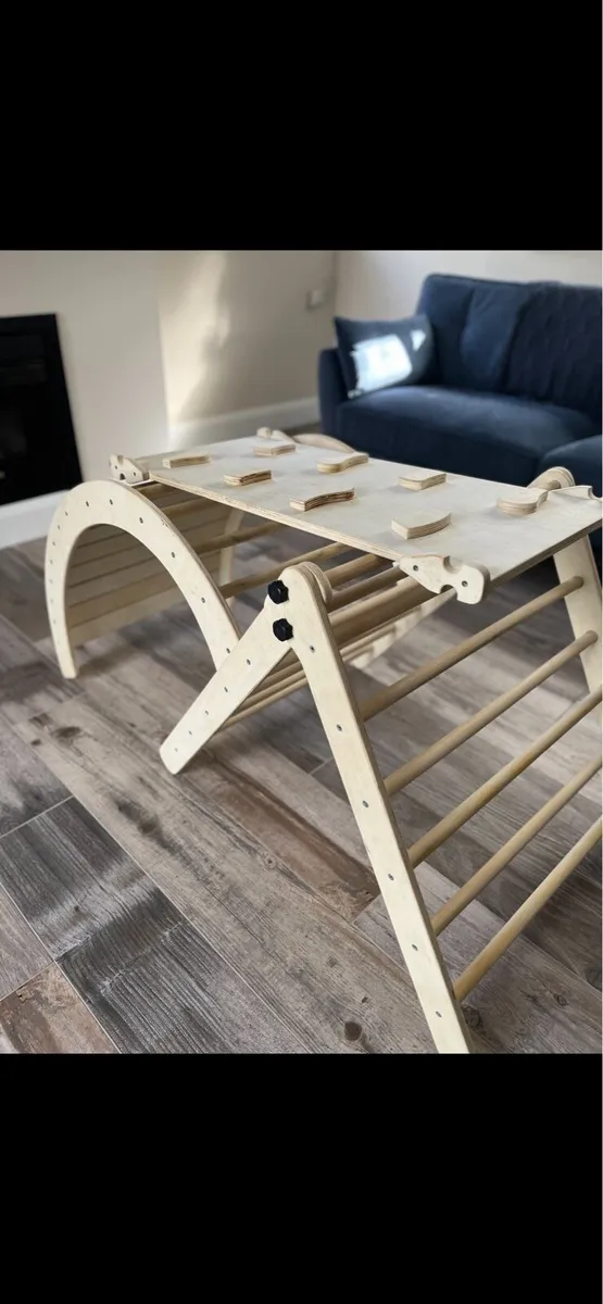 Kids wooden climbing toy - Image 2