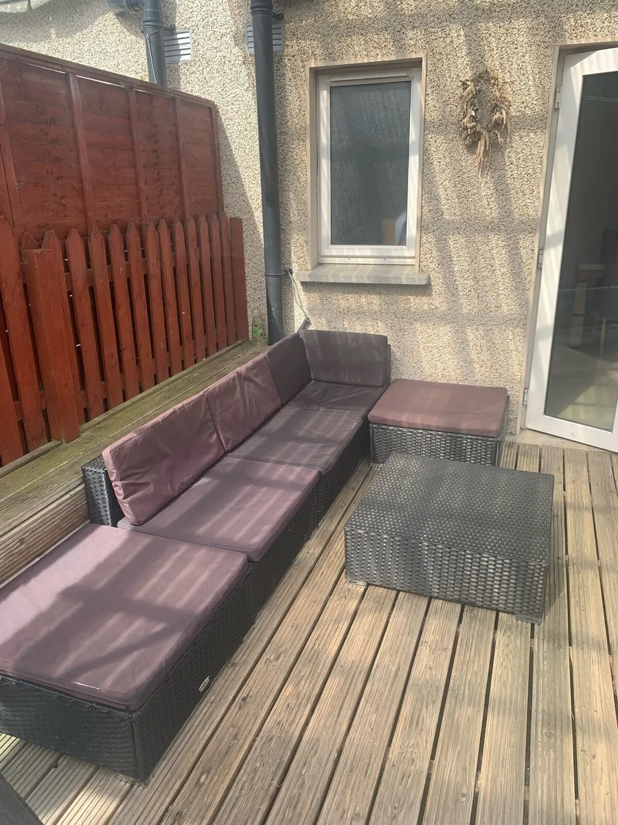 Rattan set garden furniture - Image 2
