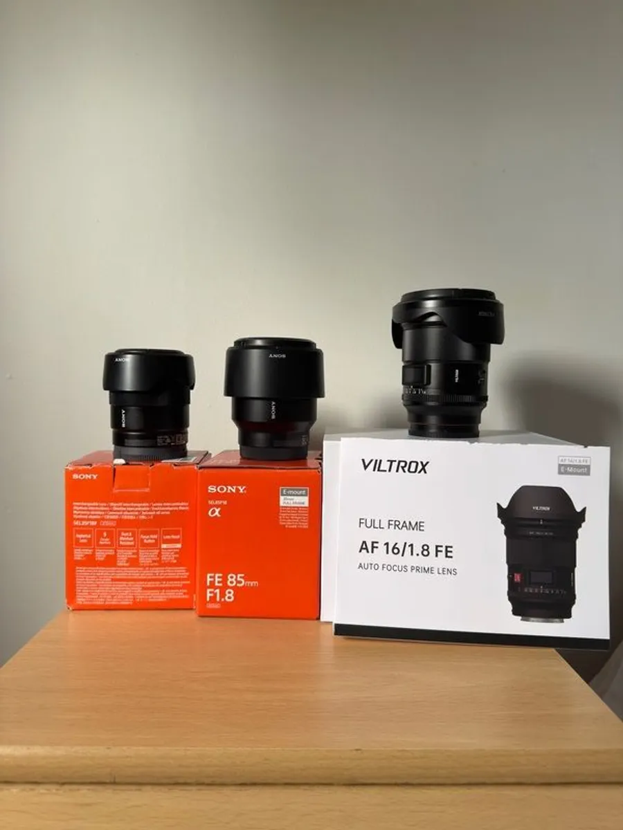 Sony lenses