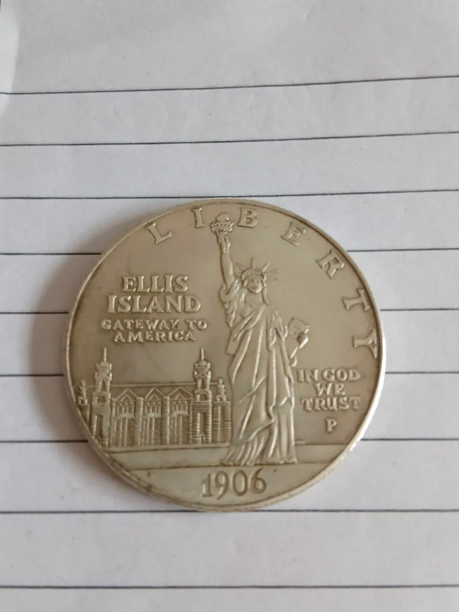 1906 one dollar - Image 1