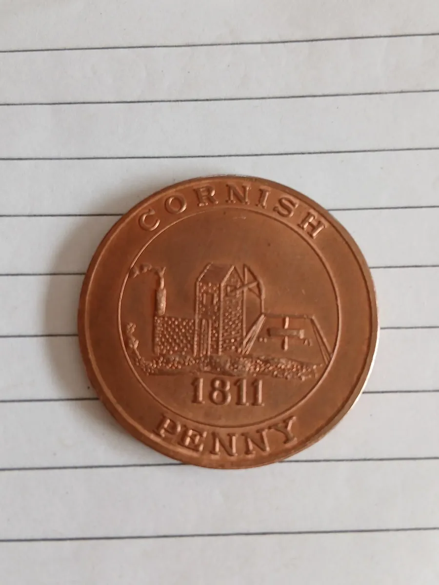 Cornish 1811 penny - Image 1
