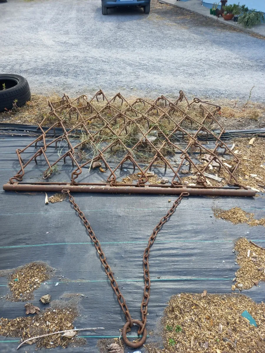 Chain harrow  and  Roller - Image 3