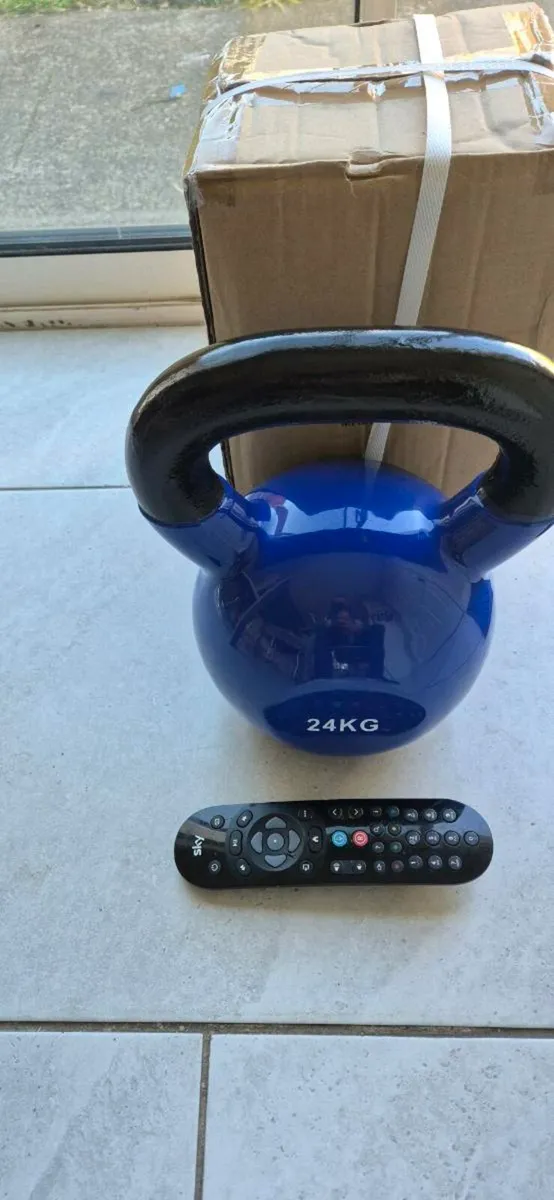 Brand new 24 kilo cast iron kettlebell - Image 1