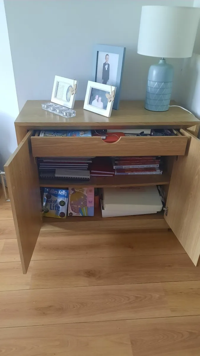 Next Oak side board - storage unit. - Image 1