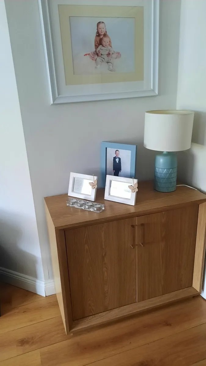 Next Oak side board - storage unit. - Image 2