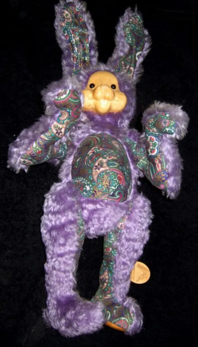 Robert Raikes Collectibles “PAISLEY” Rabbit - Image 1