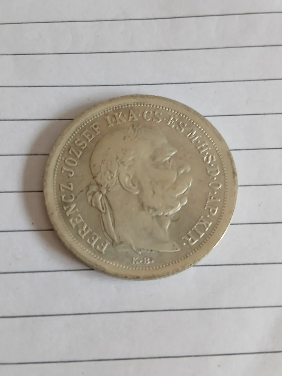 5 korana coin 1900 - Image 2