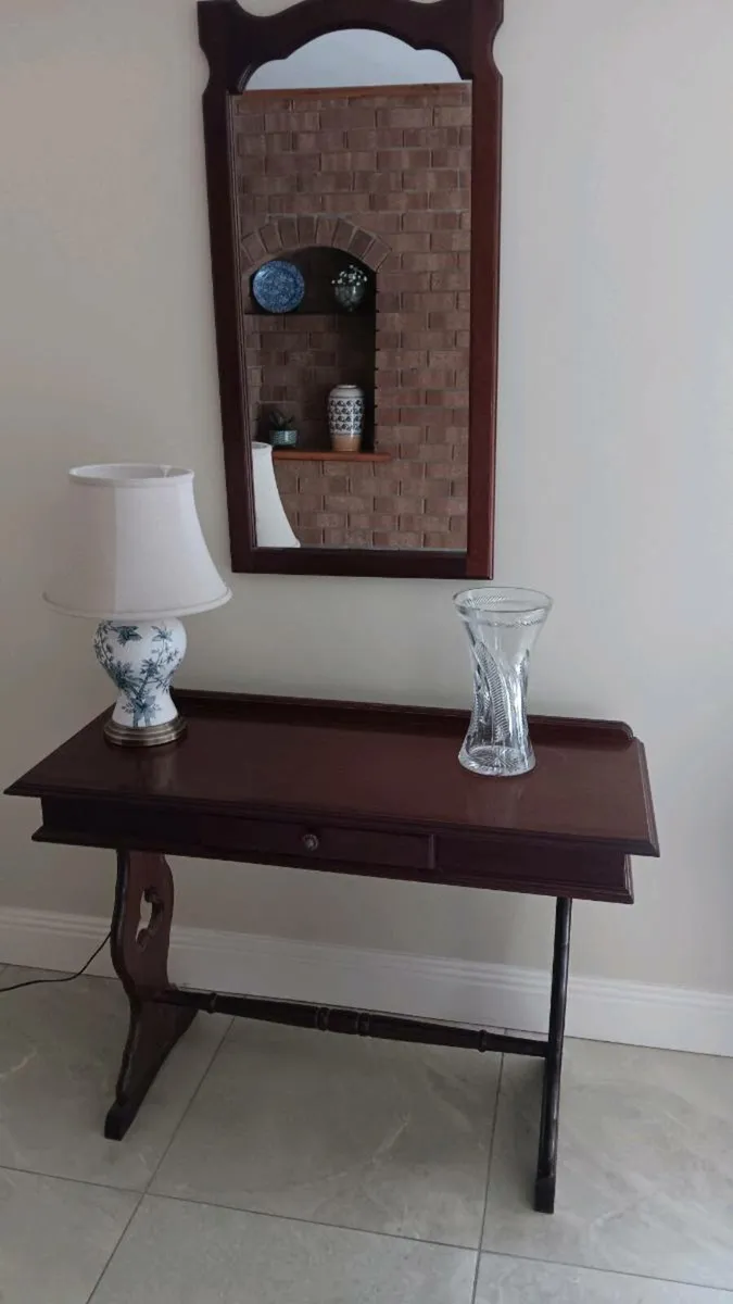 Hall Table & Mirror - Image 4