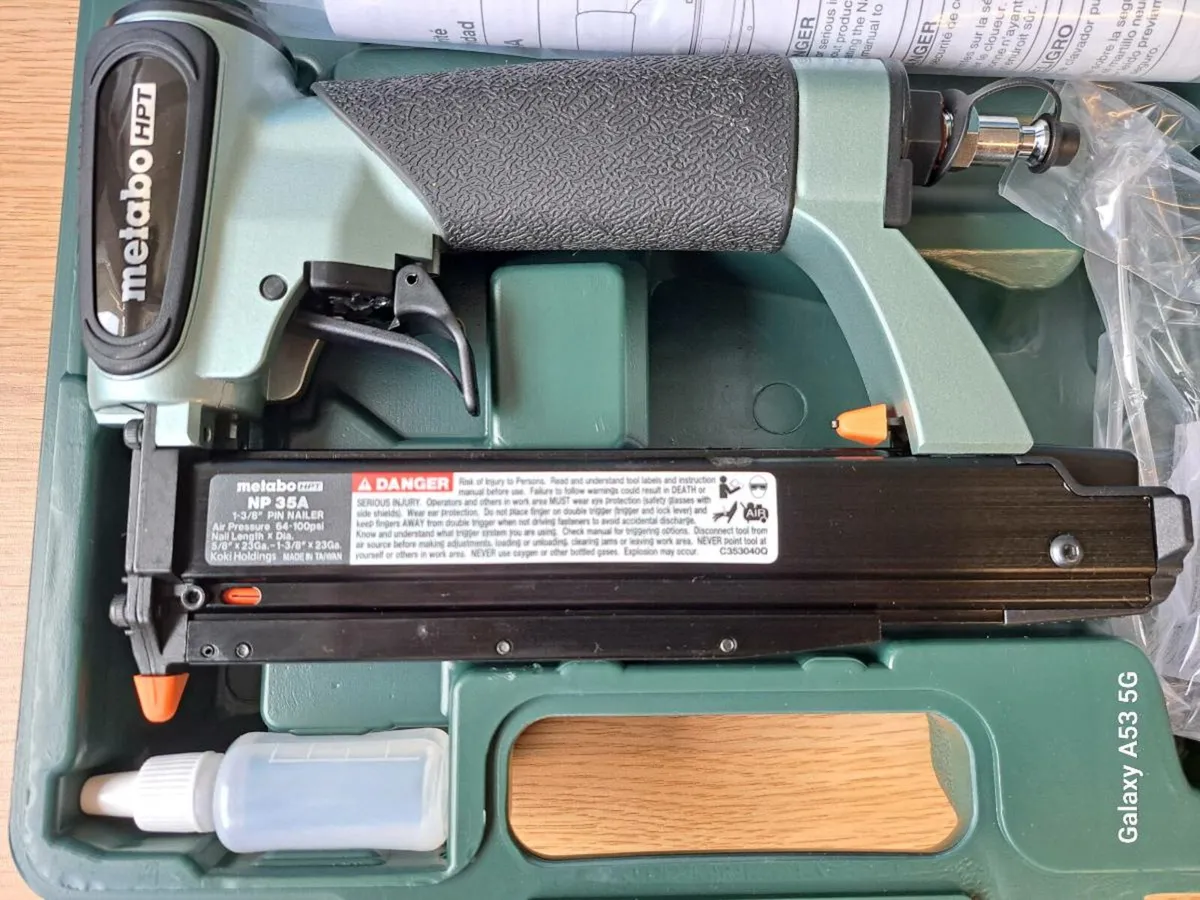 Metabo HPT Pin Nailer NP35A - Image 1