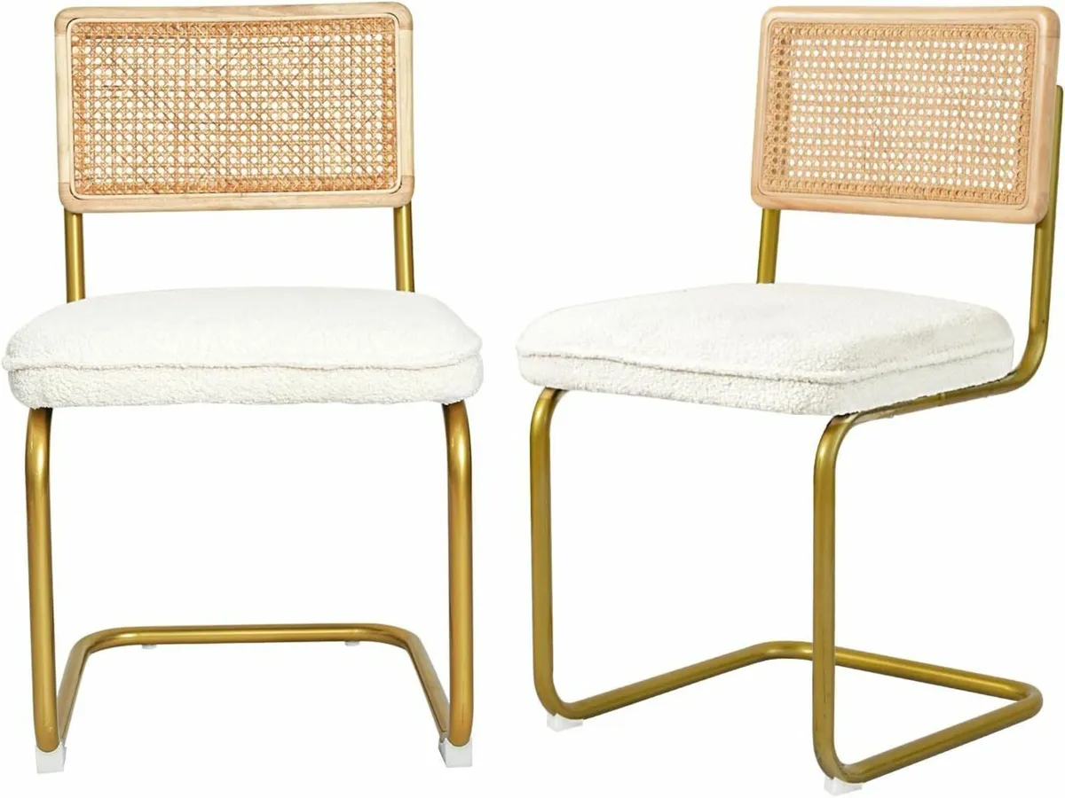 Dining Chairs Set of 2 Modern Kitchen Side Chair - Image 1