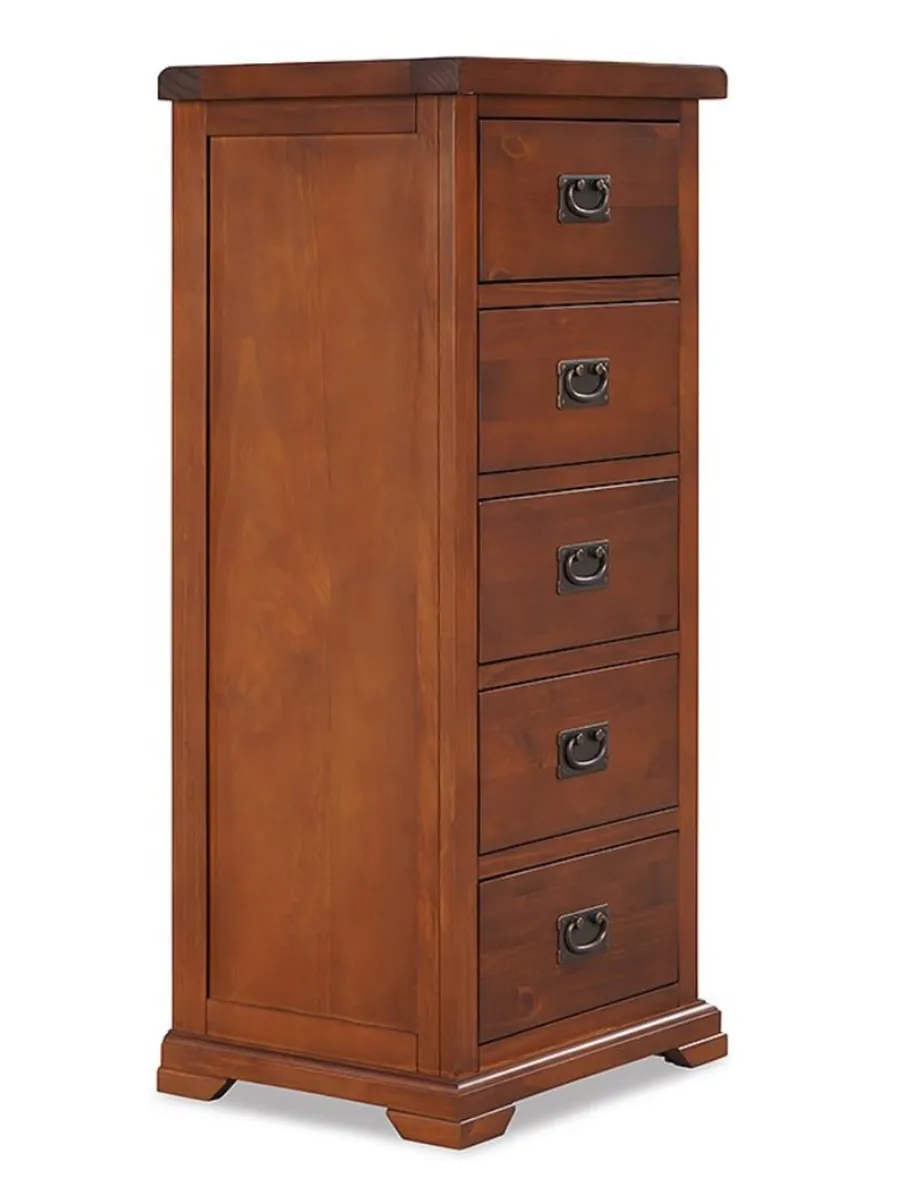 Egyptian Brown 5 Drawers Lingerie Chest - Image 2
