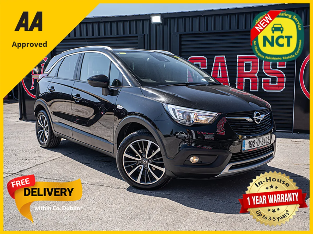 192 Opel Crossland X 1.5d/New NCT/1 Year Warranty - Image 1