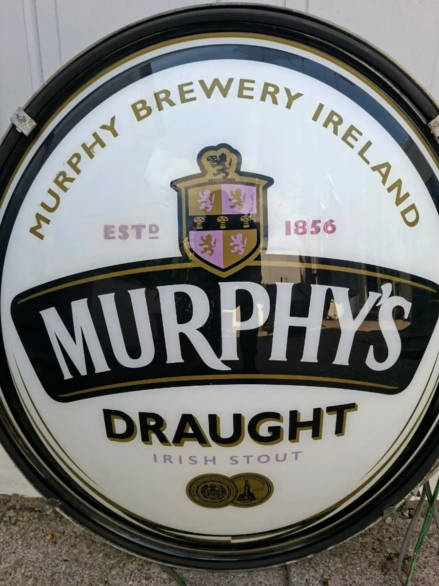 Official Murphy's Irish Stout Light Sign - Image 2