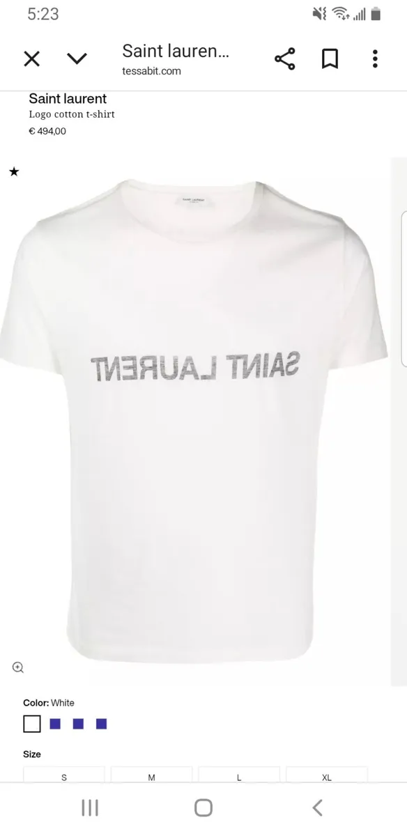 SAINT LAURENT t.shirt - Image 4