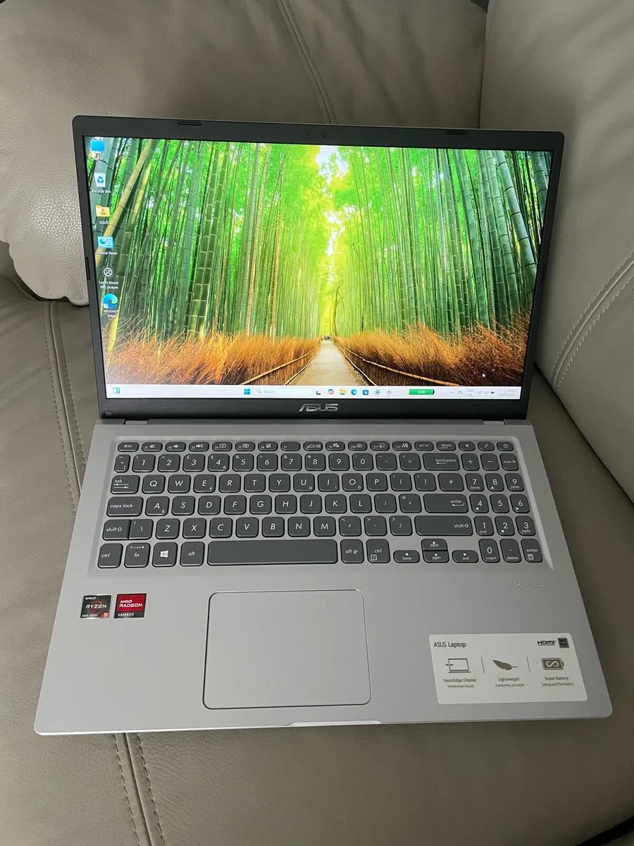 Asus Ryzen 5 8gb 256 ssd win 11 - Image 1