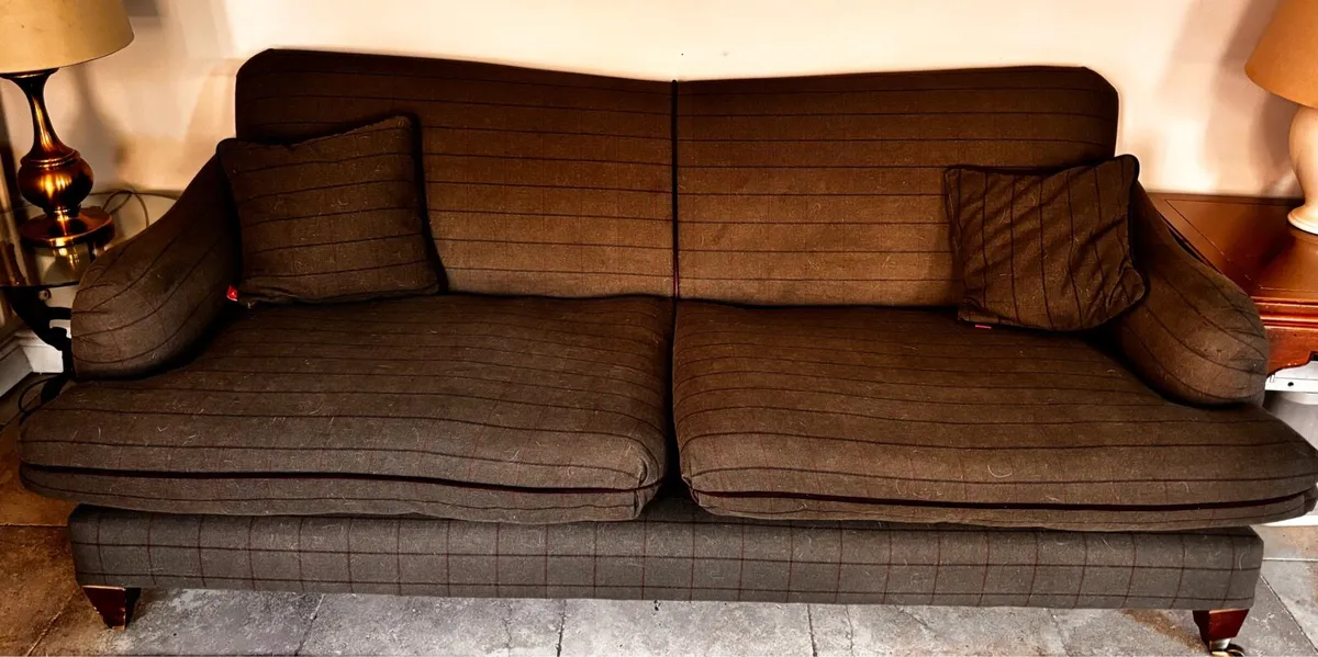 Couch 4 seater €450 footstool €80 - Image 2