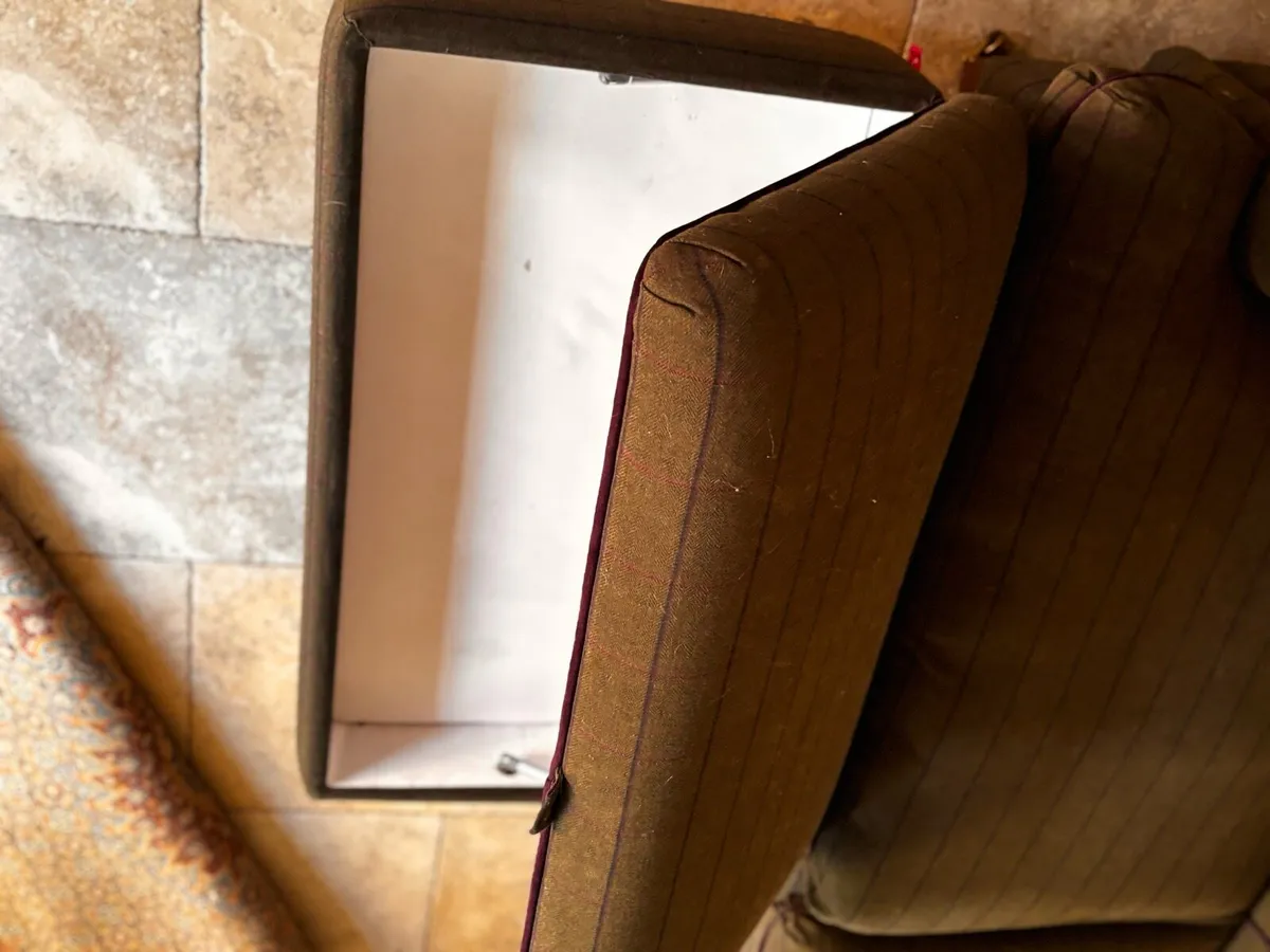 Couch 4 seater €450 footstool €80 - Image 3