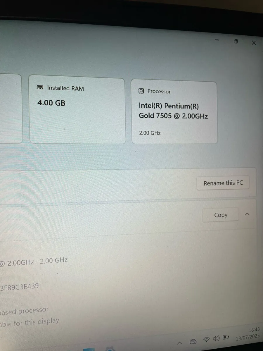 Asus laptop 4gb 128 ssd win 11 - Image 4