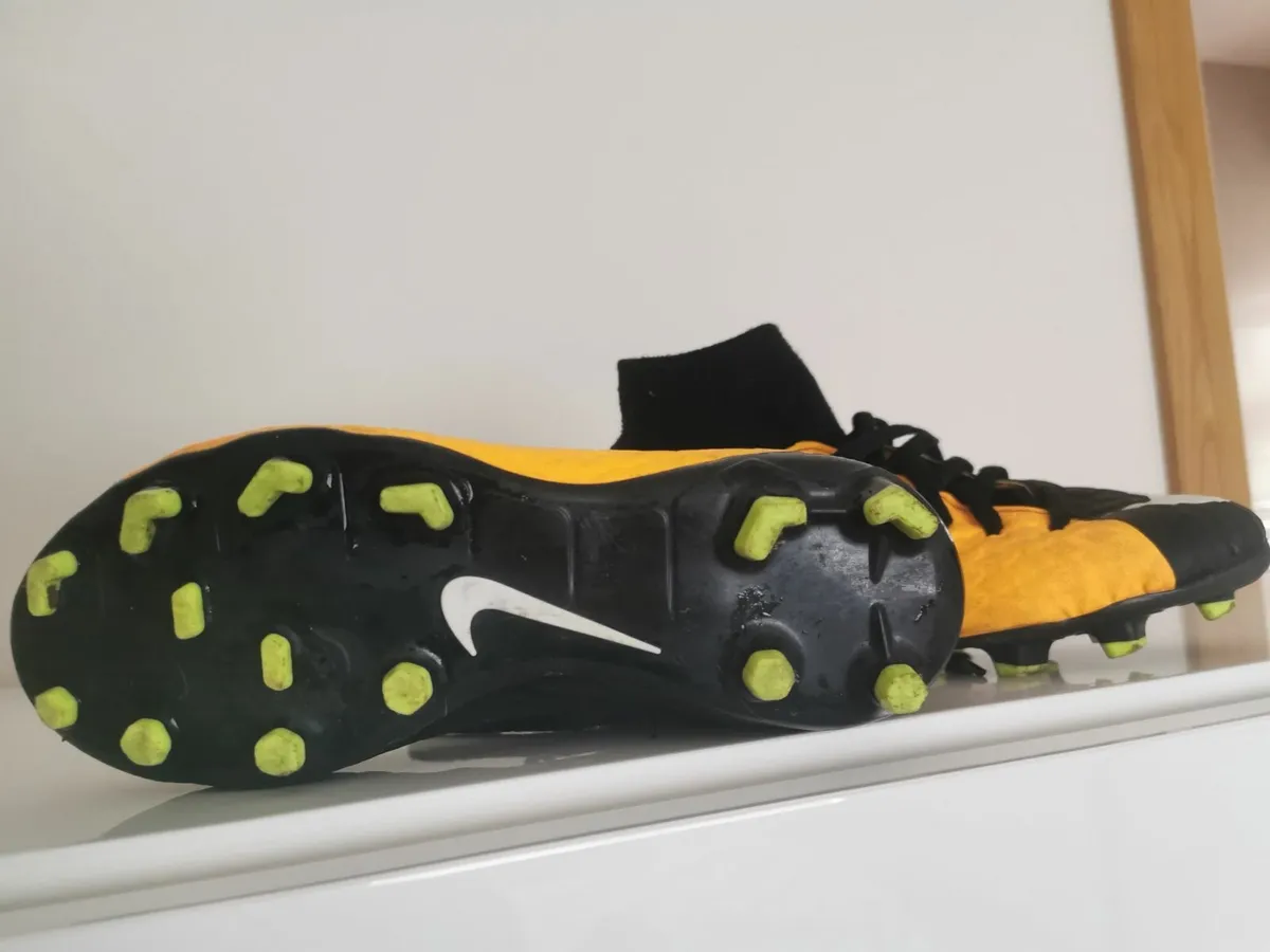 Yellow Football Shoes UK Size 4.5 - Image 2