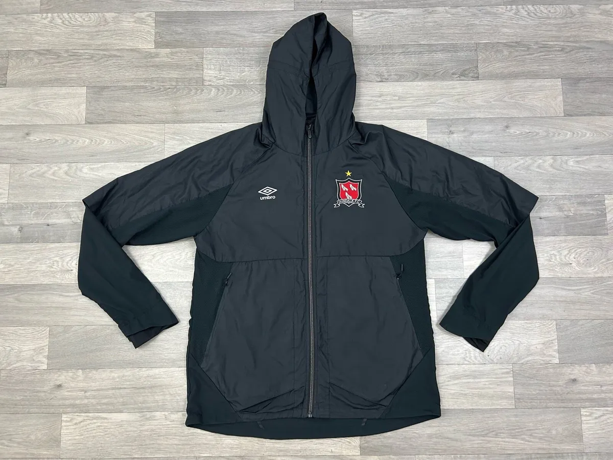 Umbro Dundalk FC Full Zip Jacket Mens Large - Image 1