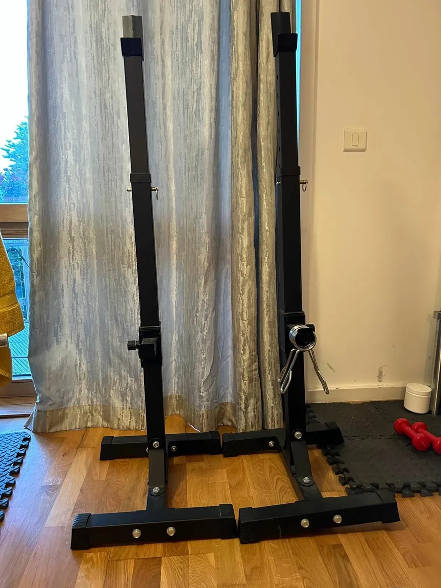 Adjustable Barbell Racks - Image 1
