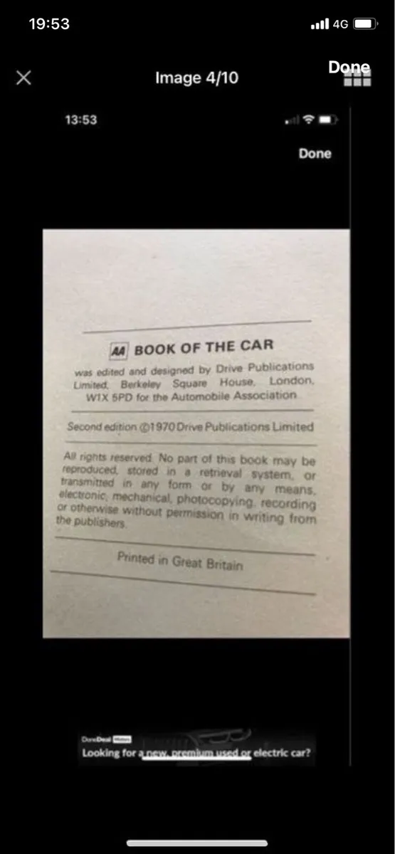1970 AA Book of The Car - Image 4