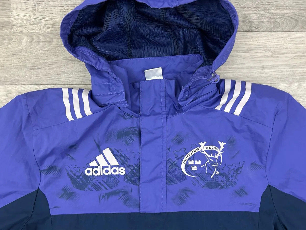 Adidas Munster Rugby Jacket Mens Small - Image 3