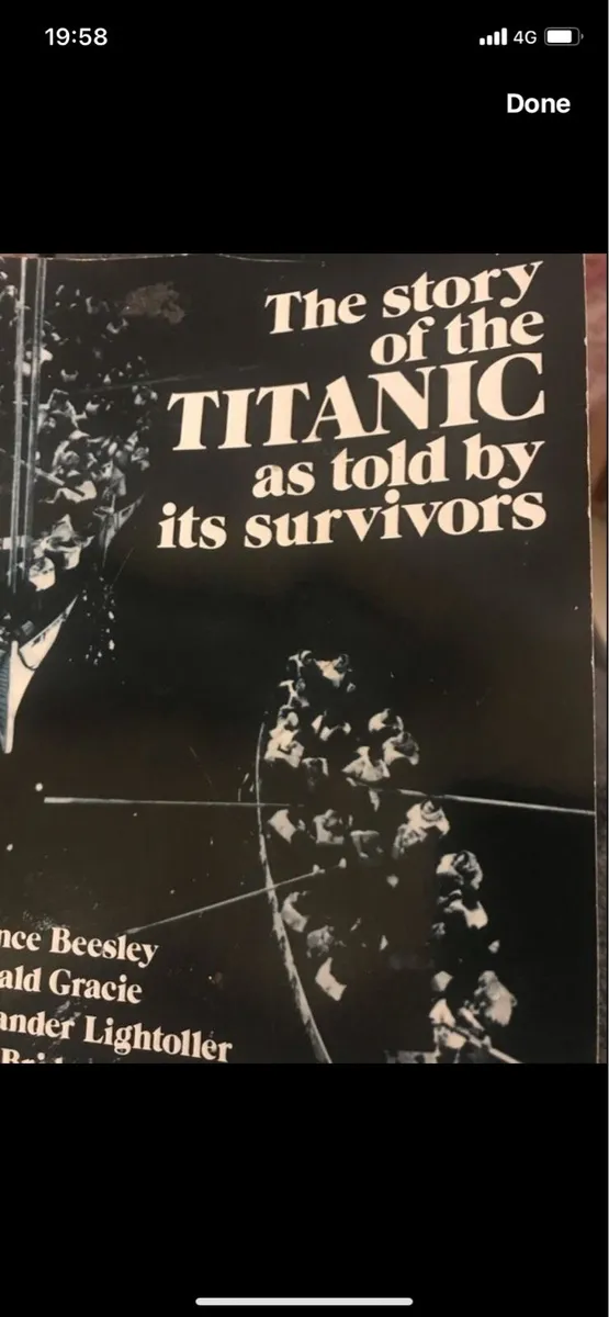 Titanic Story-Told by Survivors - Image 1