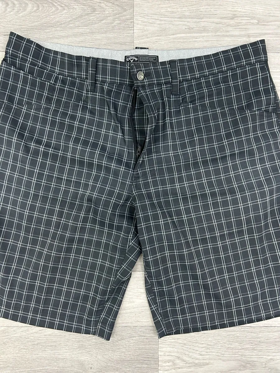 Callaway Golf Check Shorts Mens Large W36 - Image 2