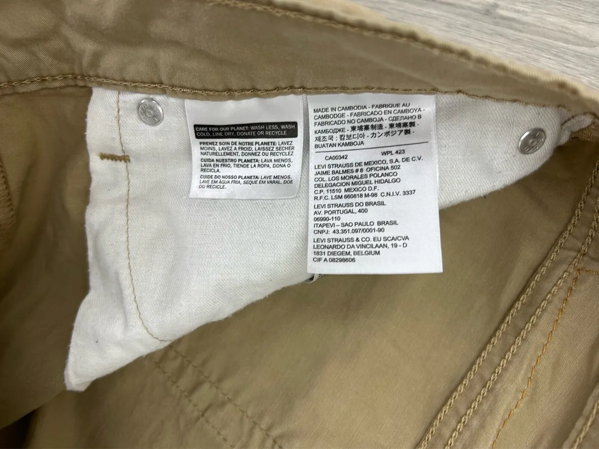 514 Straight Fit Lightweight Trousers Pants - Image 4