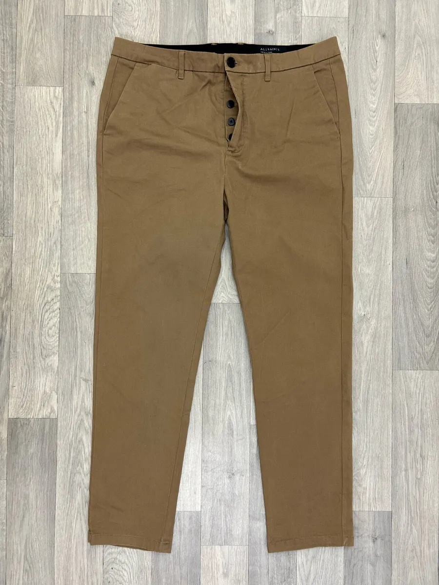 AllSaints All Saints Walde Chino Trousers Pants - Image 1