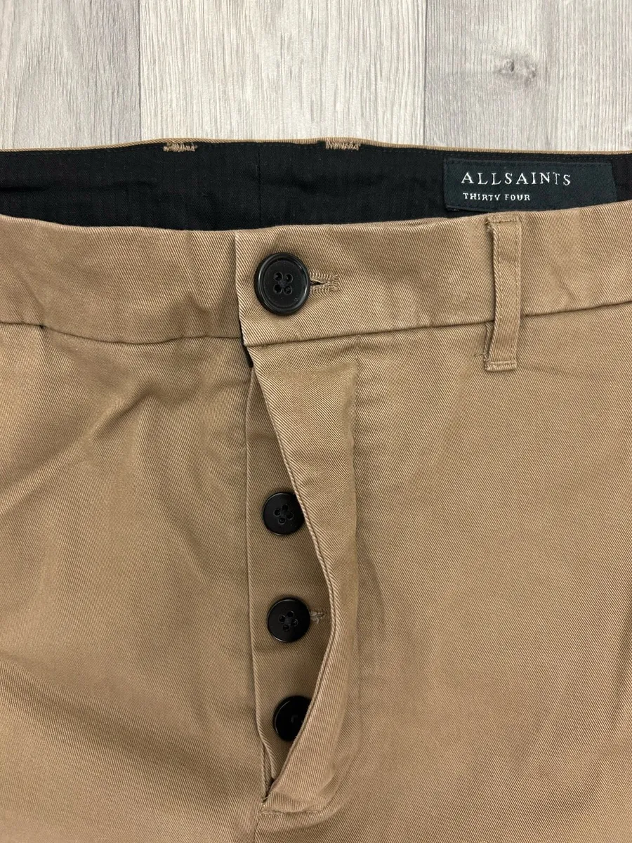 AllSaints All Saints Walde Chino Trousers Pants - Image 3