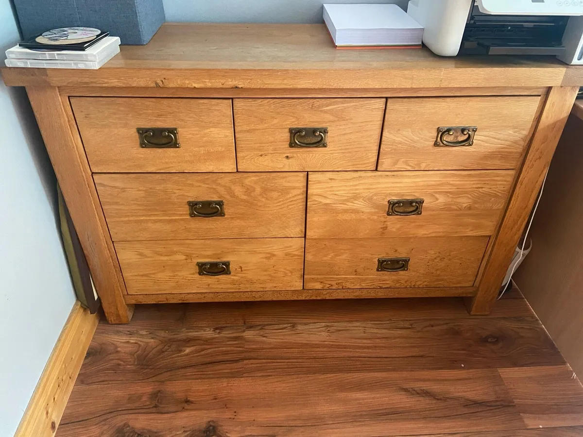 Chest of drawers solid wood - Image 2