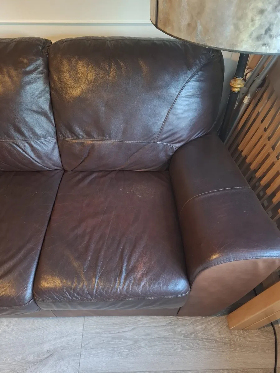 Leather sofa - Image 4