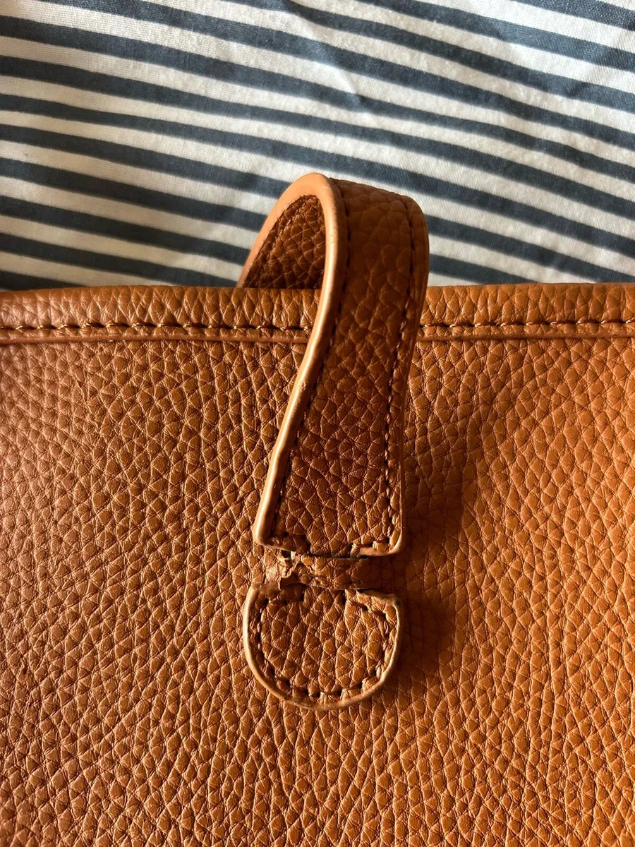 Brown leather bag - Image 3