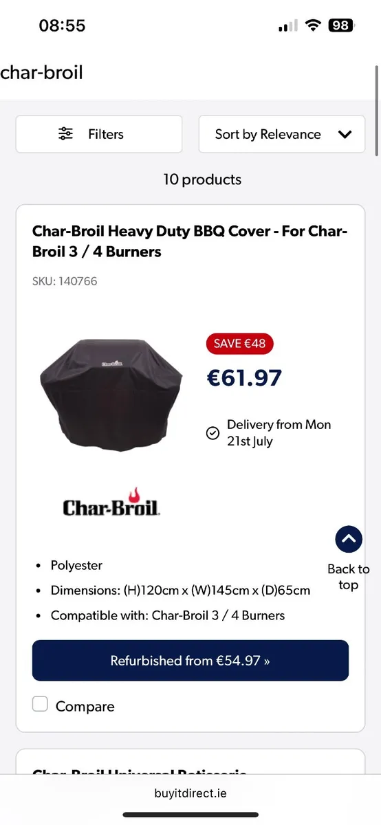Charbroil Gas BBQ - Image 3