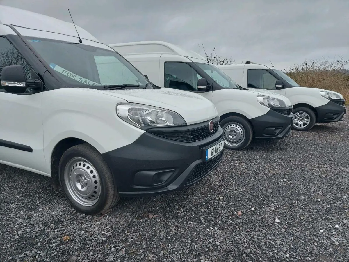 161 Fiat Doblo 1.6 maxi xl 161km Doe4-26 Vat inc. - Image 1