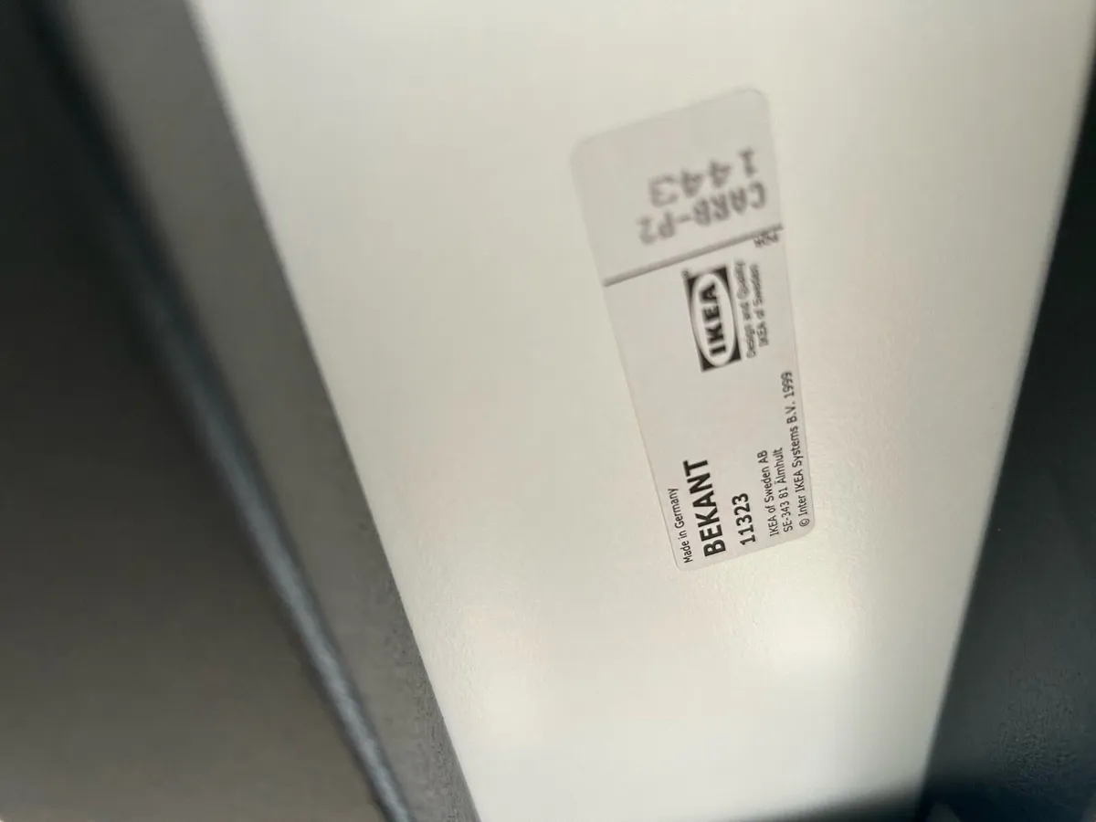 IKEA bekant desk - Image 2
