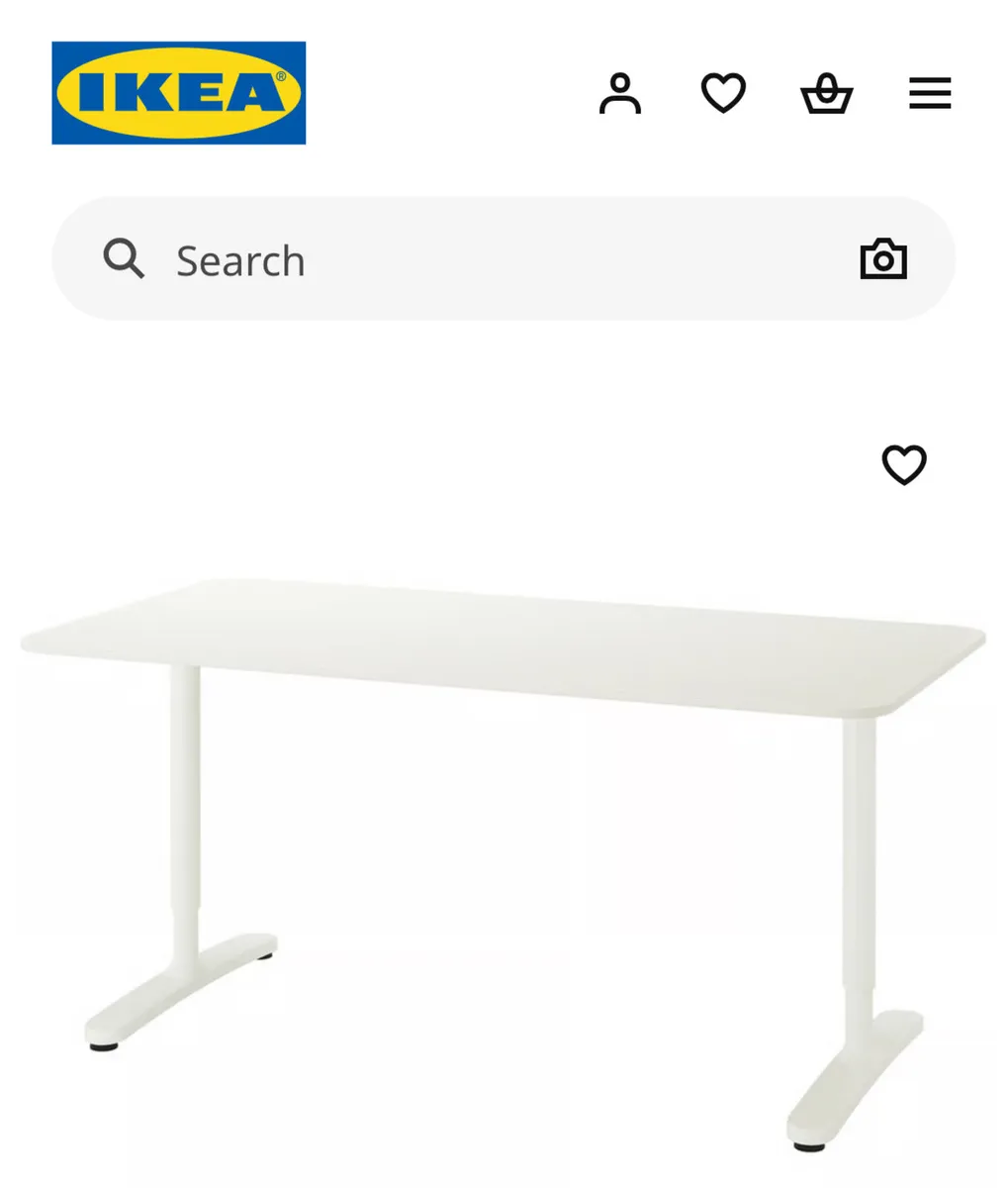 IKEA bekant desk - Image 3