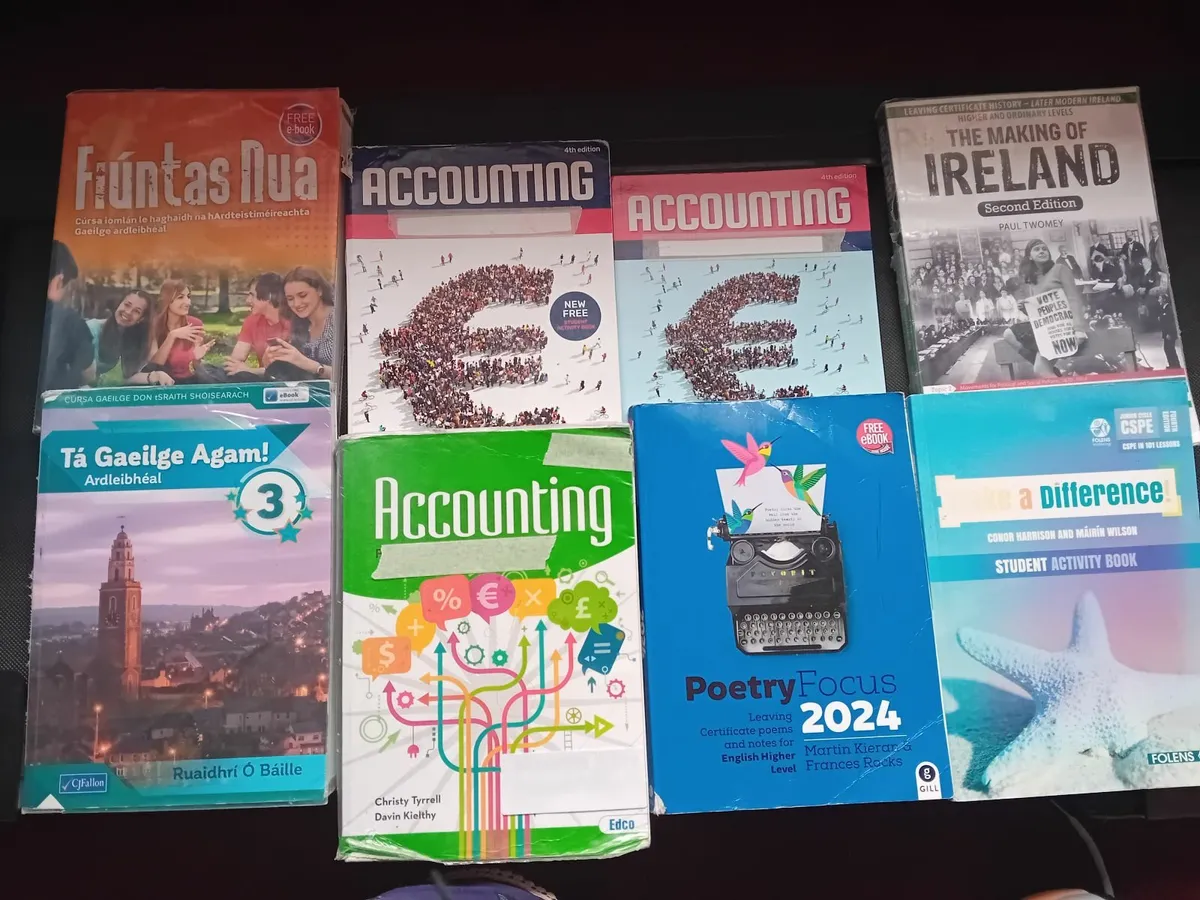 Leaving cert books for sale