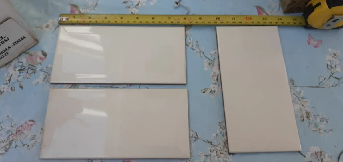 26 Cream Metro / Subway Tiles (20 x 10cm) - Image 2
