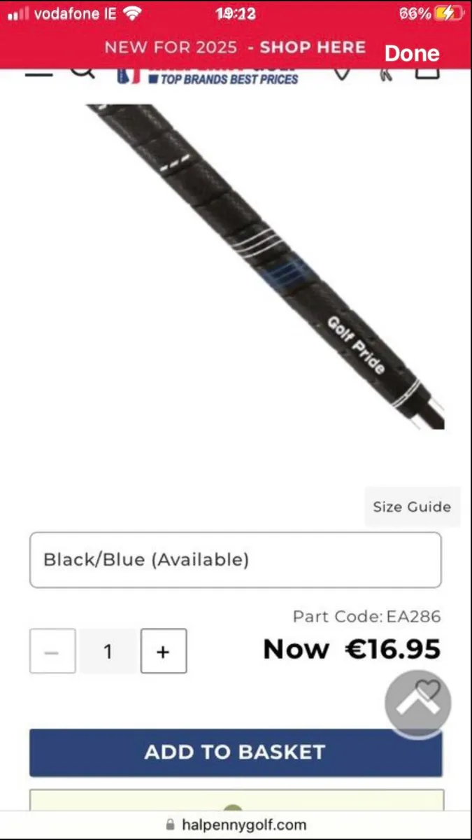 Golf Pride CP2 Wrap Grips ( Free Postage ) - Image 3