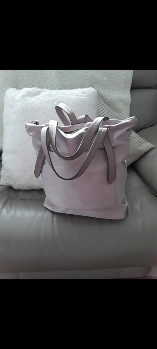 Dusky Pink ladies backpack from next - Image 1